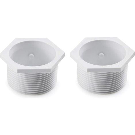 6-500-00 2-Pack Universal Wall Connector (UWF) for Pool Cleaners - Exact Replacement Part for Polaris 480, 380, 360, 280, 180, 165, 65, and Turtle Pool Cleaners (1/4)