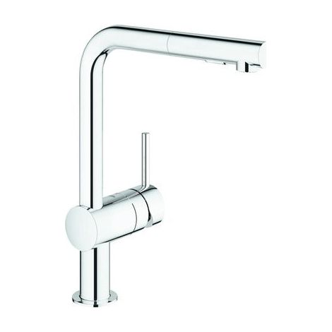 [NEUWERTIG] B-Ware GROHE EH-Spültischbatterie Küchenarmatur Spüle Minta L-Auslauf azb chrom (1/2)
