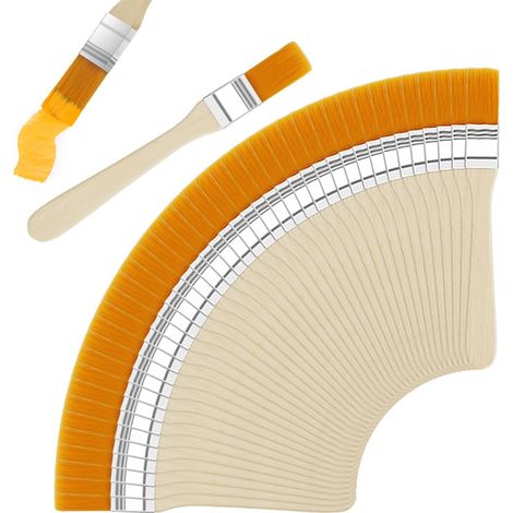 Lot de 40 Pinceaux Peinture, Petit Pinceau en Nylon (1/5)