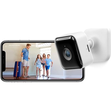 C2 Caméra de Surveillance Intérieure, 1080P Caméra Surveillance WiFi Babyphone Caméra avec Suivi de Mouvement et de Son, Vision Nocturne et Audio Bidirectionnel, Alerte en Temps Réel (1/5)