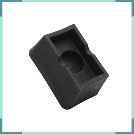 1 Coussin de point de cric, Plastique et Caoutchouc, Noir, pour Mini R50 R53 R56 R57 R59 R55 R58 (1/5)