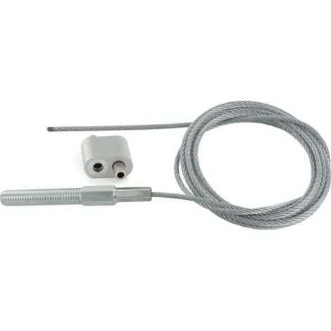 Kit 3m. filin 2.5mm avec embout M8 +1 verrou MM BLM 630080