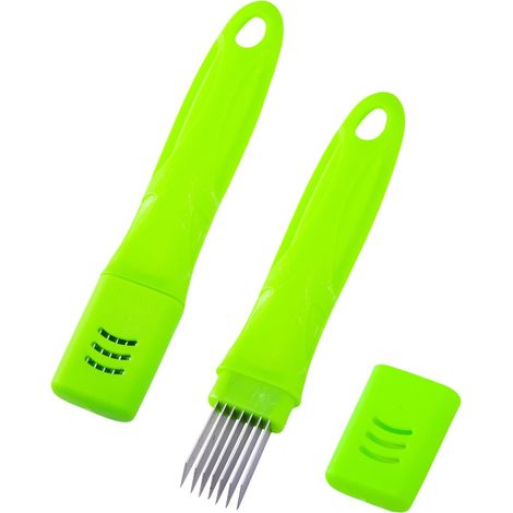 Set di 2 coltelli per cipollotti, coltello affilato per verdure, coltello multifunzionale in acciaio inossidabile per la casa