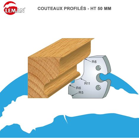 Jeux 2 contre-fers Classic PROFIL N°245 Haut. 48 Ep. 5,3mm