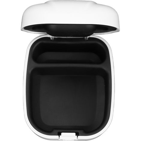 Étui pour appareil auditif portable, boîte de rangement rigide et protectrice pour amplificateur de son (1/5)
