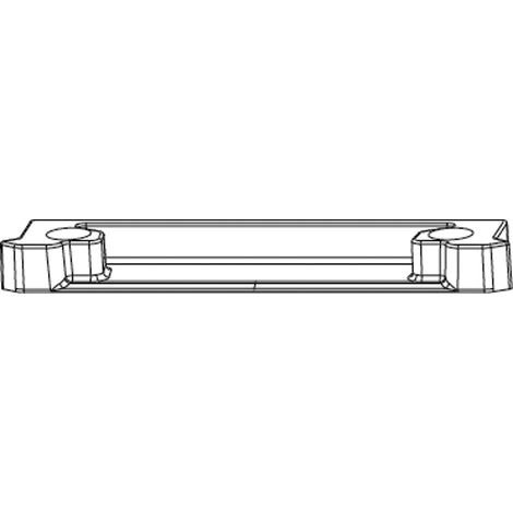 MACO MT Hebeteil Falzluft 12 mm, Eurofalz 18 mm, 9V, silber, universal (95113) (1/2)