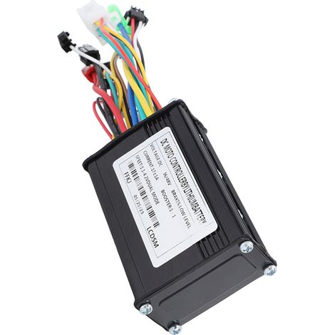 Contrôleur de vitesse pour moteur CC 17 A 36 V 48 V, pour vélo électrique et scooter électrique. Contrôleur à onde sinusoïdale 3 modes pour moteur de 250 W à 350 W. (1/5)