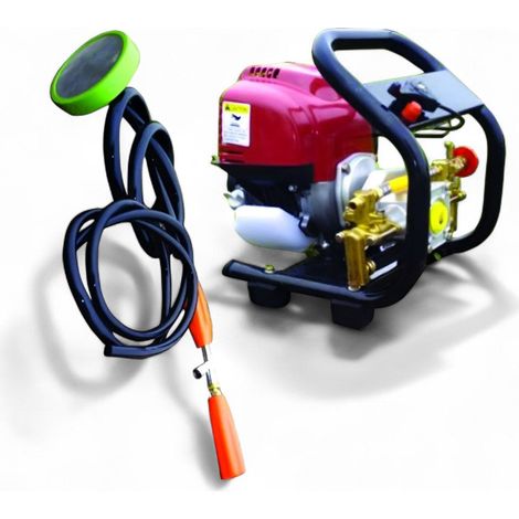 Pompa alta pressione con motore 4 tempi 1,6 Hp con supporto per irrorazione Fst-P768