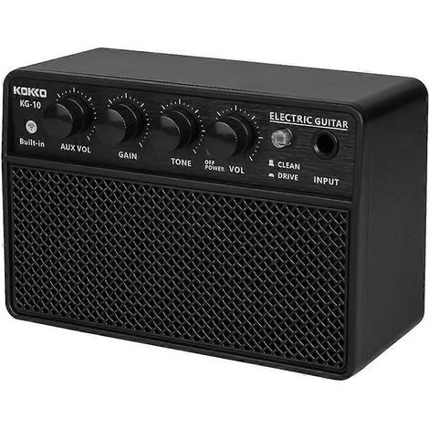 KOKKO KG-10 E-Gitarrenverstärker, tragbarer Lautsprecher zum Gitarrenüben, Mini-Bluetooth-Audioverstärker zum Wiederaufladbaren für Gitarre (1/5)