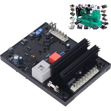 Accessoires pour groupe électrogène diesel AVR WT-3 : régulateur de tension automatique, stabilisateur de tension, carte de régulation de tension, 180250 Vca (1/5)