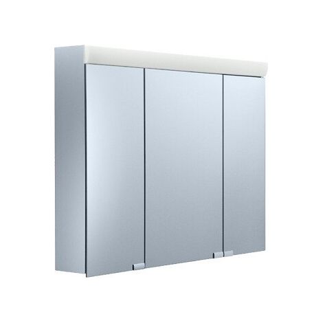 Armario con espejo ROYAL 10900 x 700 x 141 mm iluminación de techo anodizado teñido plata KEUCO