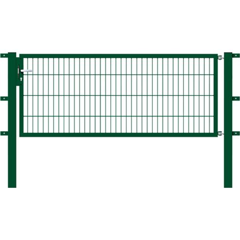ALBERTS Einzeltor Flexo, fvz.grün Kst.b.RAL 6005, lichte BxH2000x800, PF80x80/1500mm (1/3)