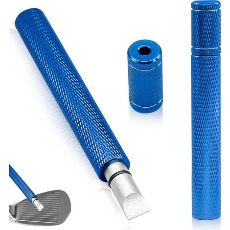 Outil d'affûtage rainures Club Golf, Accessoires de Golf antidérapants pour Cales et fers, Convient aux rainures en U et en V, Accessoires de Golf (1/5)