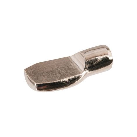 Taquet pour étagère en nickelé de 7 mm - Hafele France, référence 28201701