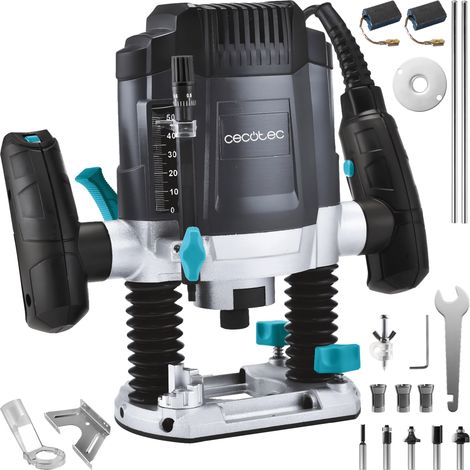 Cecotec Fresadora Eléctrica de Cable MultiShape 900 Inmersion. 1200W, Incluye 5 Fresas (1/3)