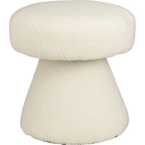 Mica Decorations Pouf Blanc cassé H46xl49xL49cm (1/5)