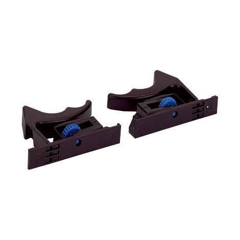 HETTICH fermacassetti in legno con base scanalata Quadro 25 e V6 - Destra - 9144841