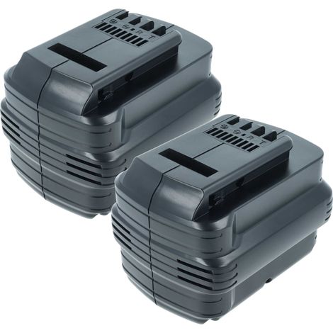 vhbw 2x Akku Ersatz für Dewalt DE0242, BHA24, DE0240, DE0241, DW005, DE0240-XJ, DE0243-XJ, DE0243 für Werkzeug (2000 mAh, NiMH, 24 V)