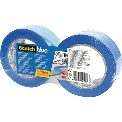 2er-Pack SCOTCH Abdeckbänder, 48 mm x 41 m, Multi-Surface SCOTCHBLUE