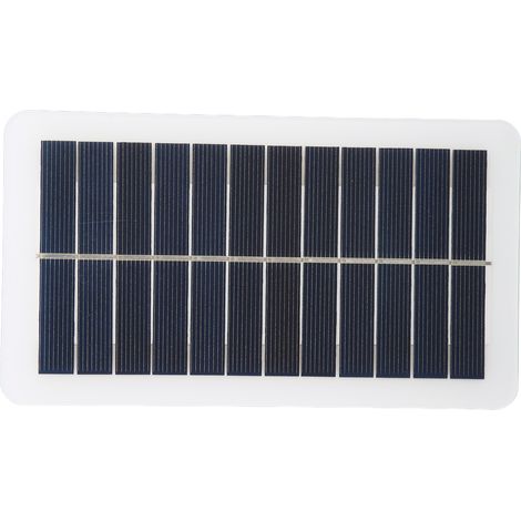 Mini-Solarpanel 5V 2W 400mA, hitzebeständig, wasserdicht, platzsparend, vielseitig einsetzbar für Handys und andere Geräte (1/5)