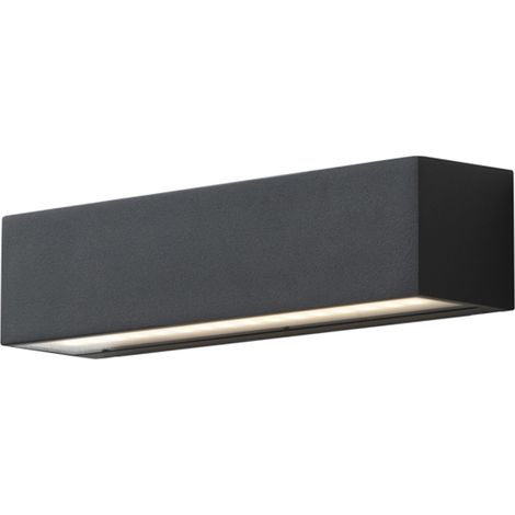 WILLY Applique Biemissione con attacco E27, Potenza 15W, IP54, Struttura Antracite in Alluminio pressofuso - Rossini Illuminazione (1/3)