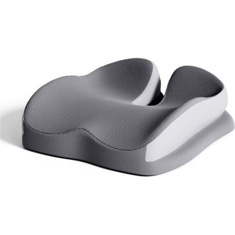 Cuscino ortopedico per sedile, cuscino per coccige in memory foam, cuscino per sedia da ufficio, cuscino per sedile auto, per alleviare il dolore al coccige e alla sciatica. (1/5)