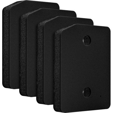 Lot de 4 filtres pour sèche-linge Miele T1 - Filtre de base pour sèche-linge - 9164761 - Pièce de rechange - Éponge - Accessoire pour sèche-linge à pompe à chaleur Miele (1/5)