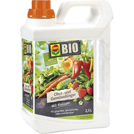 COMPO BIO Obst- und Gemüsedünger 2,5l