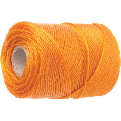 Faithfull 3250 - Filo per mattoni in polietilene, colore. Arancione