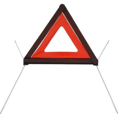 Triangle D Avertissement - 435 X 45 X 29 Mm - Conforme Norme Ece R27 - Pour Véhicule Routier - 1 Pièce