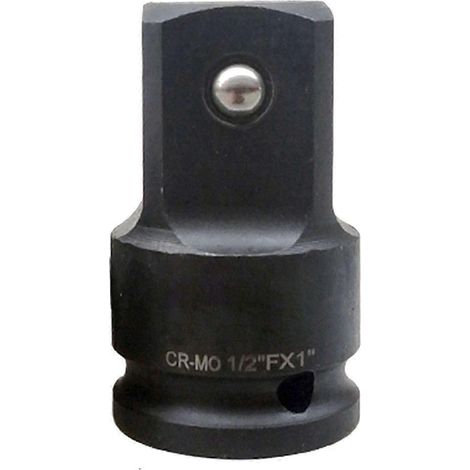 Adaptateur de douille à impact 1/2 pouce vers 1 pouce, femelle vers mâle, en acier Cr-Mo, pour clé à chocs (1/4)