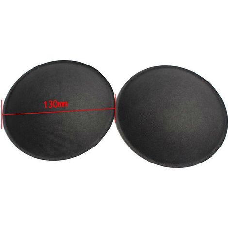 Housse de protection pour haut-parleur portable (2 pièces) 130 mm/150 mm - Pièce de rechange pour la maison et le bureau - 130 mm (1/5)