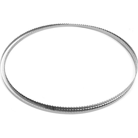 Scie à ruban 6 dents 6.35mm en acier SK5 carbone pour découpe de viande et bois, lame portative en acier à ressort (1/5)