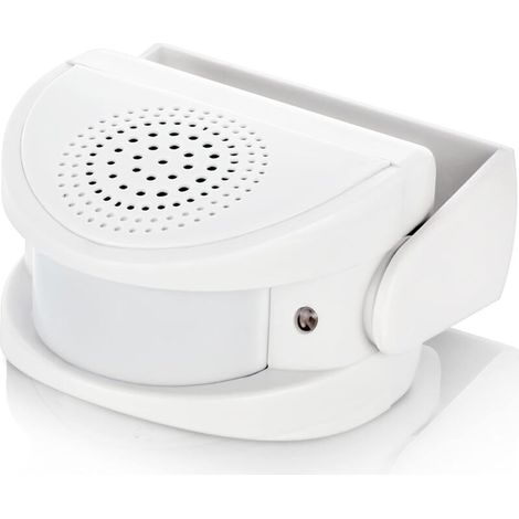 Sonnette sans Fil M5, Détecteur de Mouvement avec Alarme Sonore pour Porte/Entrée de Porte/Maison et Magasin/Bureau, Alarme de Sécurité (1/5)
