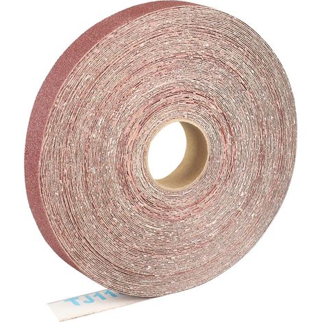 Schleifpapierrolle Aluminiumoxid Körnung 100 2,5 cm x 25 m (1/5)