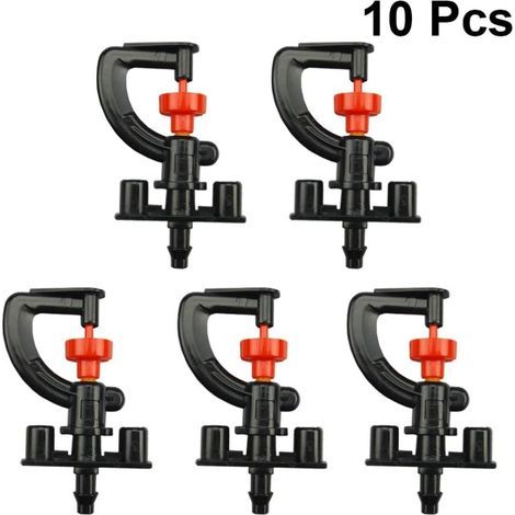 l'arrosage du Jardin Buses de brumisation 360 degrés buse de Suspension buse arroseur Rotatif g connecteur Micro gicleurs 10pcs (1/5)