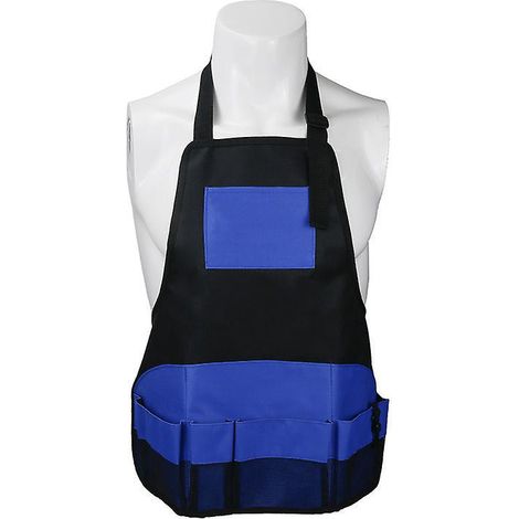 taille Largie: 52  49,5 Cm Hauteur Latrale 21 Cm (bleu) Outils De Jardinage En Plein Air Tablier Bavoir Sac  Outils (1/5)
