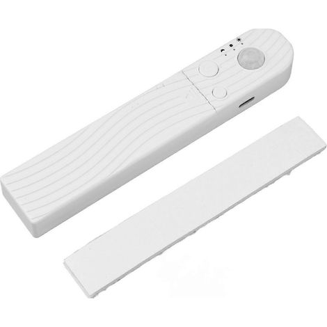 Capteur de bande lumineuse intelligent à LED dimmable, capteur de mouvement rechargeable par batterie USB pour (1/4)