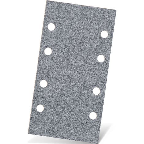 MENZER Platinum Klett-Schleifblätter, 180 x 93 mm, 8-Loch, f. Schwingschleifer, Halbedelkorund (50 Stk.) K400