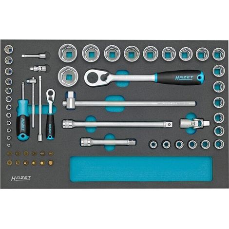 Assortimento Di Strumenti Per La Pulizia 163- 57/56 Chiave A Cricchetto Hazet (1/4)