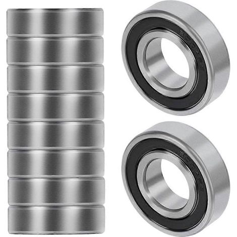 Roulement à billes à gorge profonde 6004-2RS, 20 x 42 x 12 mm, roulements à billes, jeu de roulements à billes à gorge profonde à double protection (1/5)