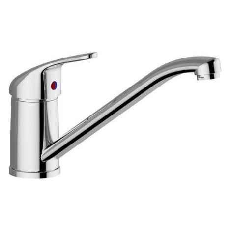 TEOREMA RUBINETTERIA Serie T-Gold Miscelatore Monocomando Lavello Canna Bassa