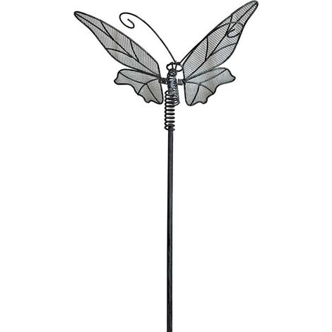 Tuteur mobile jardin Papillon fer 38x31x150cm (1/2)