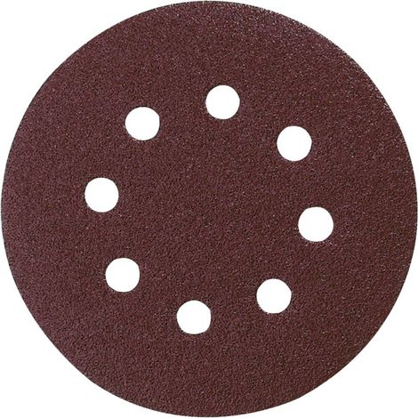 Makita P-43533 Carta abrasiva eccentrica a strappo Dimensione dei grani 40 (Ø) 125 mm 10 pz.