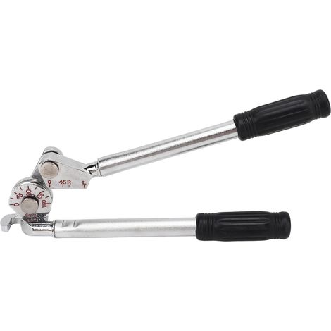 Cintreuse manuelle 0-180° pour tubes 6mm, outil de pliage cuivre aluminium acier fin (1/5)