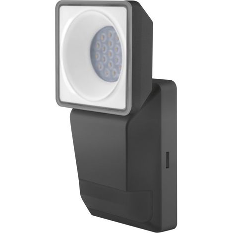 Ledvance Projecteur LED Endura Spot Noir 8W 750lm 50D - 840 Blanc Froid IP55 - Détecteur de mouvement et de lumière - Symétrique (1/4)