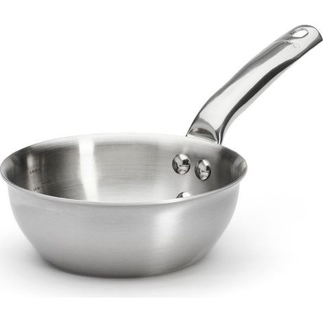 Sauteuse bombée 16cm inox sans couvercle - De Buyer - 3603.16 (1/2)