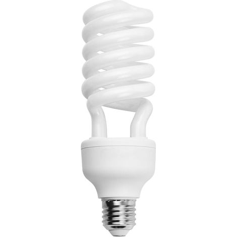 Anoer Spiral-Leuchtstofflampe 45 W, 5500 K Tageslichtweiß, E27-Fassung, energiesparend für Studio-Videobeleuchtung, 220 V Wechselstrom (1/5)