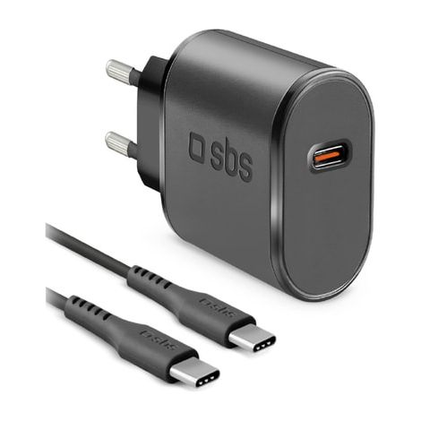 SBS TEKITTRTC15W chargeur d'appareils mobiles Universel Noir Secteur Charge rapide Intérieure (1/3)