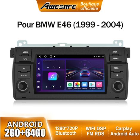 AWESAFE Autoradio Android 13 pour BMW E46 Rover 75 MG ZT 2Go+64Go avec 7'' Écran Tactile GPS Carplay Android Auto Bluetooth (1/5)